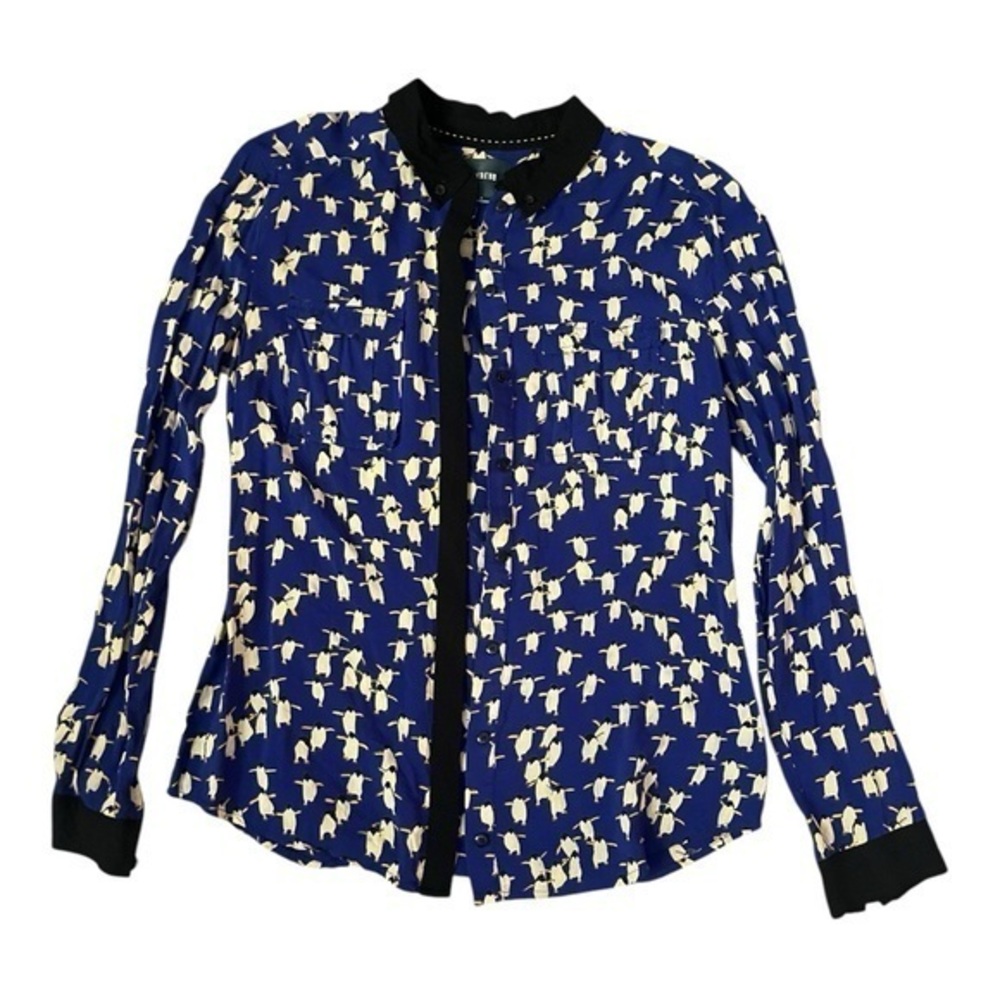 Maeve Anthropologie blouse size 4
